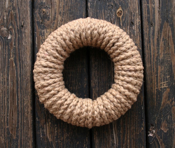 Woven Jute Wreath