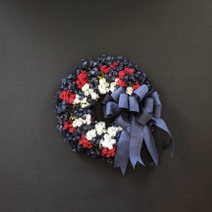 Patriotic Wreath, Memorial Day Wreath, 4th of July Wreath