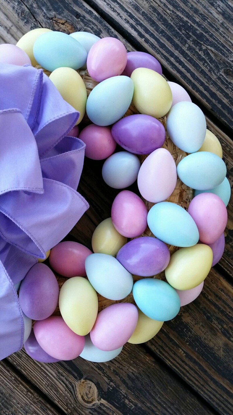 Easter Wreath, Easter Egg Wreath, Egg Wreath, Spring Wreath image 3