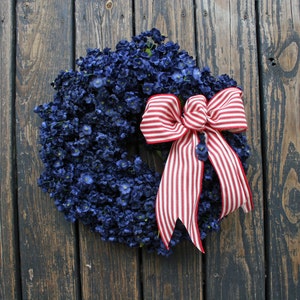 Patriotic Wreath, Memorial Day Wreath, 4th of July Wreath