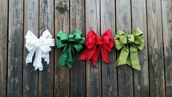 Christmas Bow, Holiday Bow, Wreath Bow, Wedding Bow