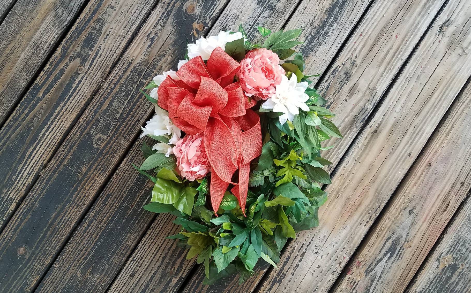 Spring Wreath Summer Mother S Day Wedding 1