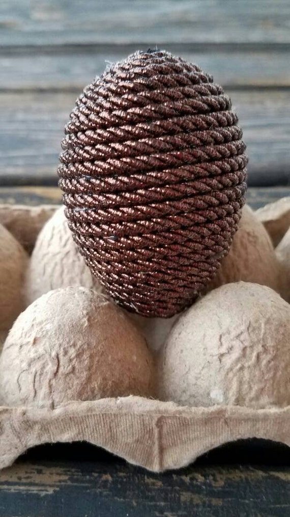 Decorative Easter Eggs, Metallic  Eggs, Easter Vase Filler,