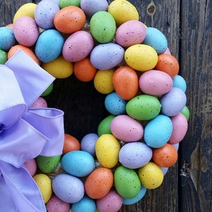 Easter Wreath, Easter Egg Wreath, Speckled Egg Wreath, Egg Wreath, Spring Wreath image 2