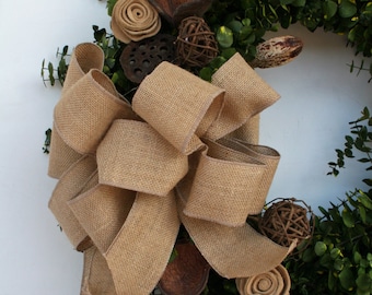 Wreath -  Dried Flower Wreath  -  Eucalyptus Wreath