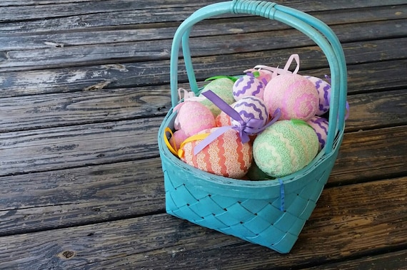 Reserved for S Clearance Easter Eggs, Easter Ornament, Easter Egg Ornament