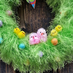 Easter Wreath, Spring Wreath, Easter Egg Wreath
