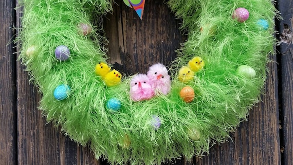 Easter Wreath, Spring Wreath, Easter Egg Wreath