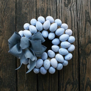 Easter Wreath, Easter Egg Wreath, Speckled Easter Egg Wreath, Egg Wreath, Spring Wreath image 5