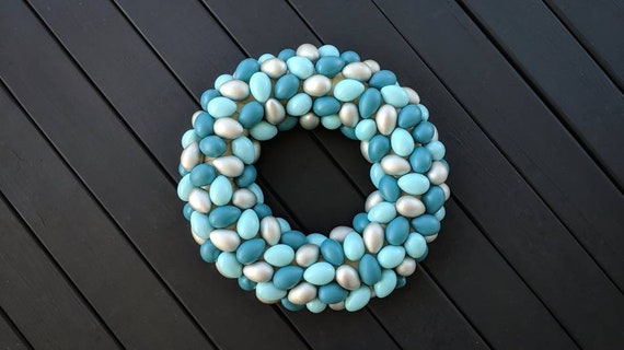 Easter Wreath, Easter Egg Wreath, Egg Wreath, Spring Wreath