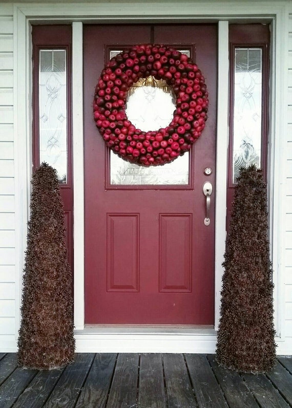 Pine Cone Topiary, Christmas Topiary, Holiday Centerpiece