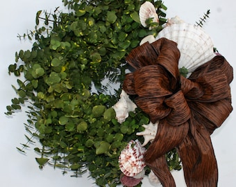 Wreath  -  Dried Flower Wreath  -  Eucalyptus Wreath