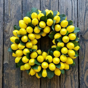 Lemon Wreath