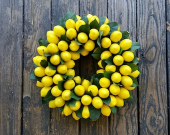 Lemon Wreath