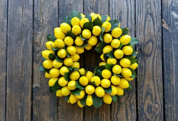 Lemon Wreath