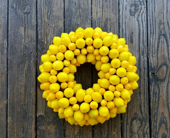 Lemon Wreath
