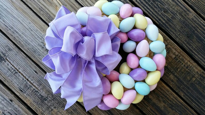 Easter Wreath, Easter Egg Wreath, Egg Wreath, Spring Wreath image 5