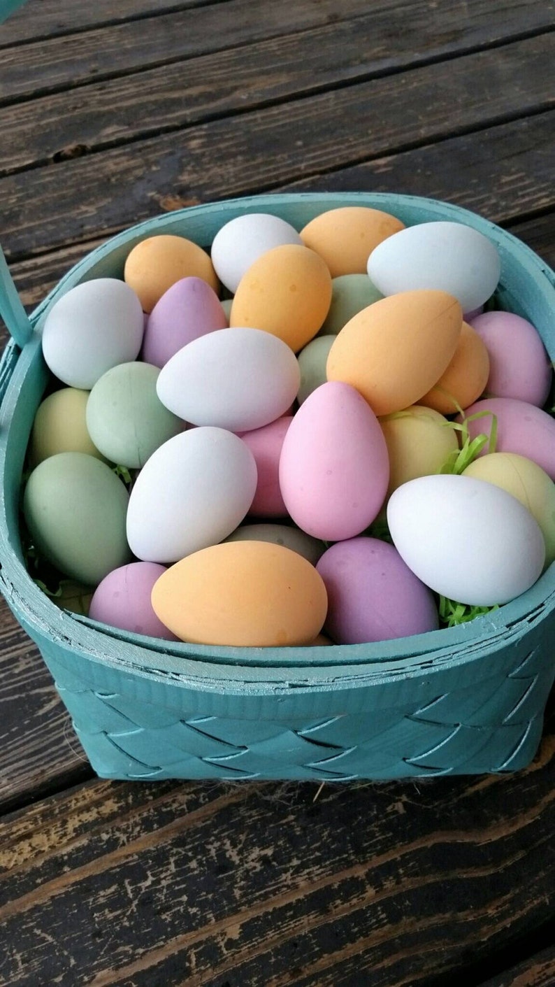 Decorative Easter Eggs Artifical Easter Eggs Dyed Easter Etsy