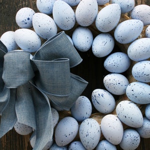 Easter Wreath, Easter Egg Wreath, Speckled Easter Egg Wreath, Egg Wreath, Spring Wreath image 4