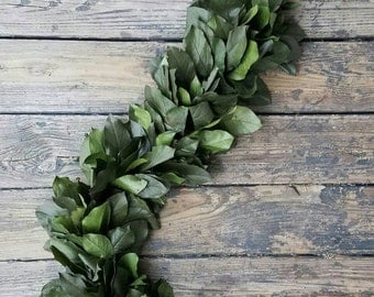 Garland, Preserved Garland, Salal Garland, Christmas Garland, Wedding Garland