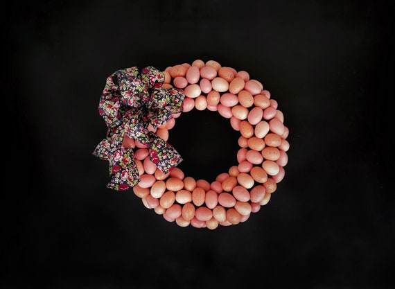Ready To Ship, Easter Wreath, Spring Wreath, Easter Egg Wreath, Colorful Easter Wreath