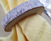 RUSTIC Wood NAPKIN RINGS-Set of 6 Rustic Log Napkin Rings-Rustic Kitchen-Outdoor Wedding-WoodLand Wedding-