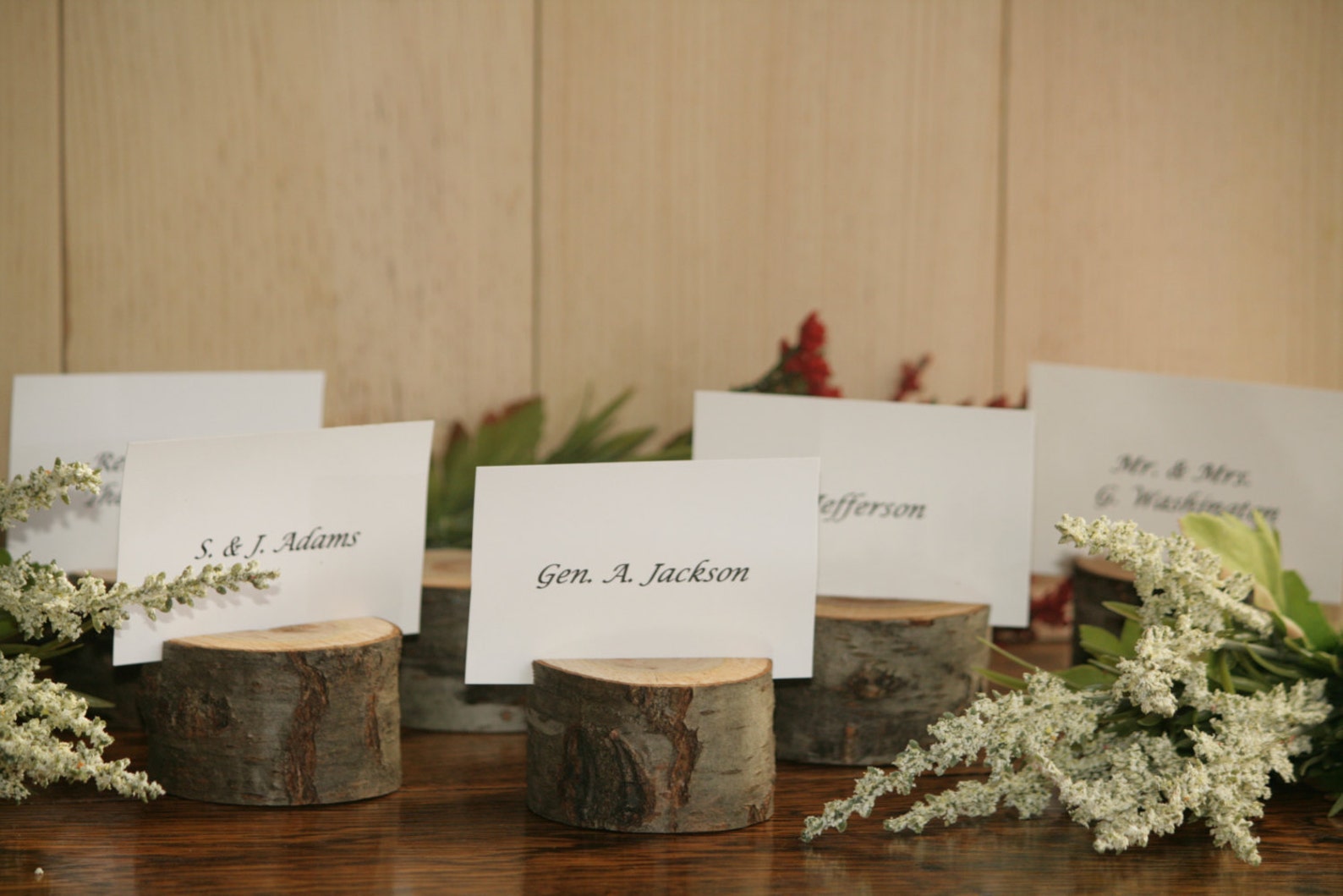 75 Rustic Place Card Holder Escort Card Holder Place Holder Etsy