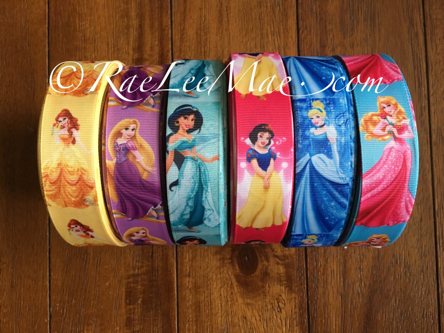 Disney princess ribbon 1 25mm/grossgrain princess | Etsy