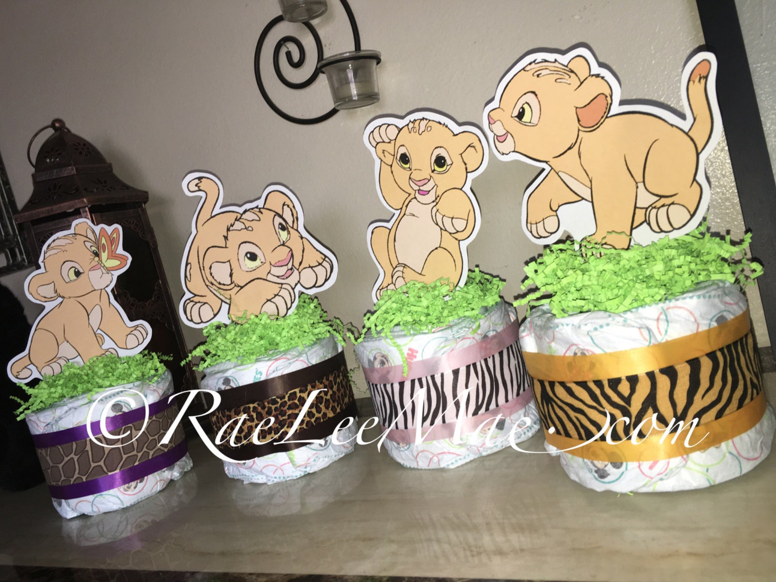 Baby Nala Lion King Diaper Cake Minis Nala/Lion King Baby Etsy