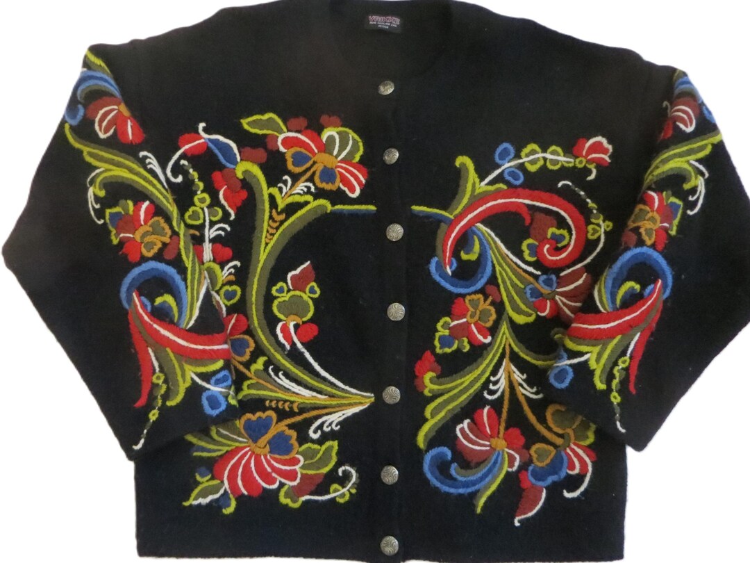 Vrikke Irene Haugland Zahl Sweater Norwegian Designer Black