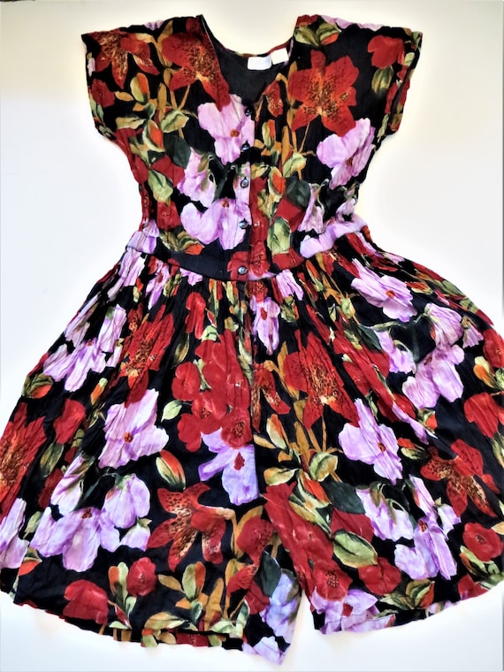 Festival Crinkle Culotte Dress Cotton Gauze Skort… - image 6