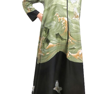 green bird print dress The Brazilian brand is