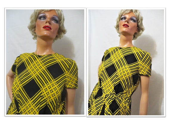Palazzo Pants Dress Jumpsuit, 60s 70s Does 40s St… - image 6