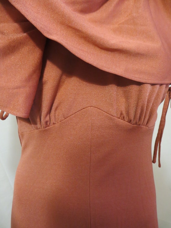 70s Boho Knit Halter Dress, This Is Yours San Fra… - image 7