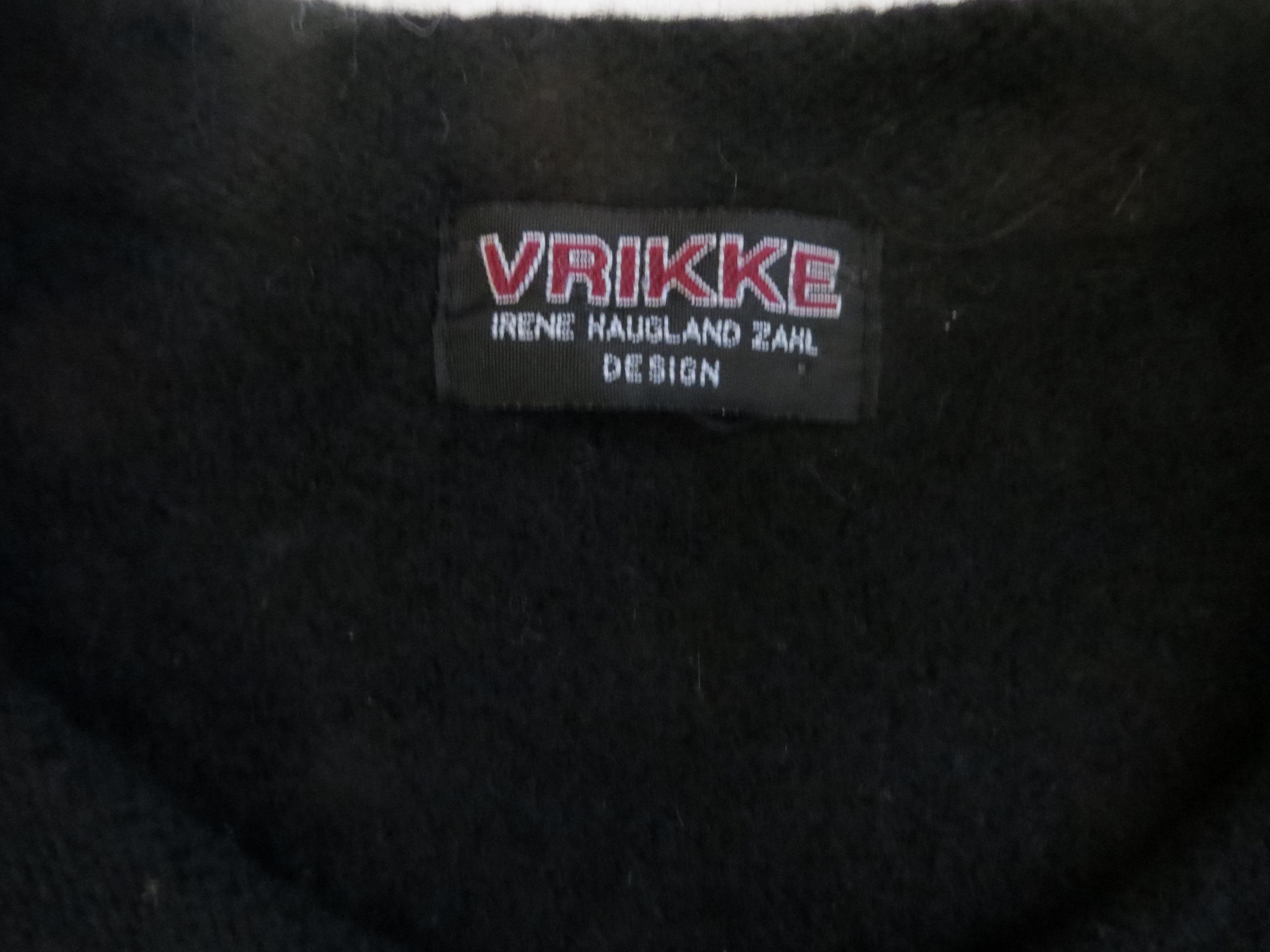 Vrikke Irene Haugland Zahl Sweater Norwegian Designer Black