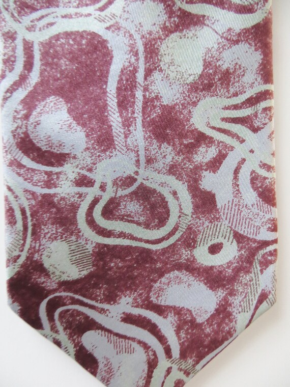 Italian Silk Designer Necktie, Pierre Balmain Par… - image 2