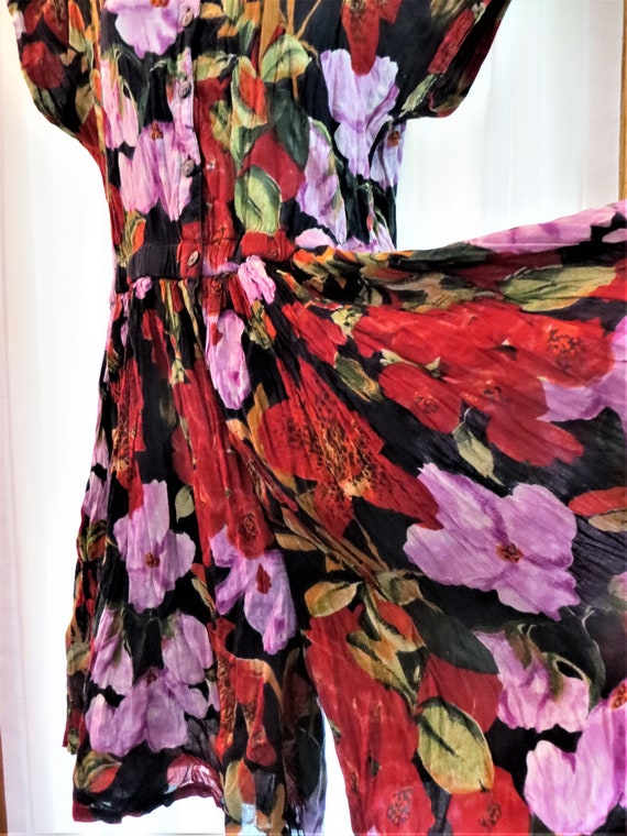 Festival Crinkle Culotte Dress Cotton Gauze Skort… - image 5