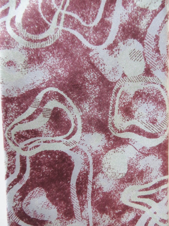 Italian Silk Designer Necktie, Pierre Balmain Par… - image 3