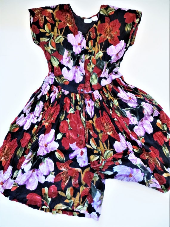 Festival Crinkle Culotte Dress Cotton Gauze Skort… - image 8