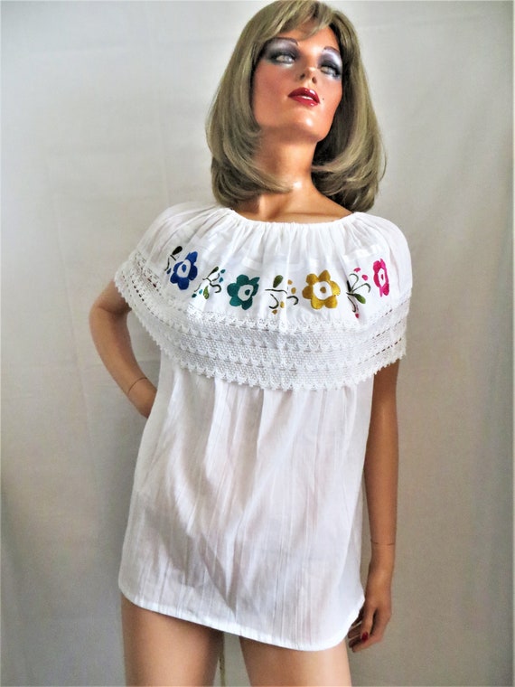 cotton peasant blouses