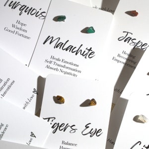 Raw Gemstone Stud Earrings: Tiny Crystal Healing Jewelry