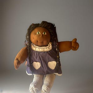 1982 AA Cabbage Patch Kids Soft Sculpture Doll Signed Xavier Roberts Polka Dot