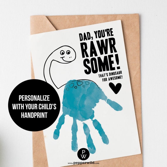 Rawr-some Dad | Reading Together {Greeting Card} Rawr-some Dad | Reading Together {Greeting Card}