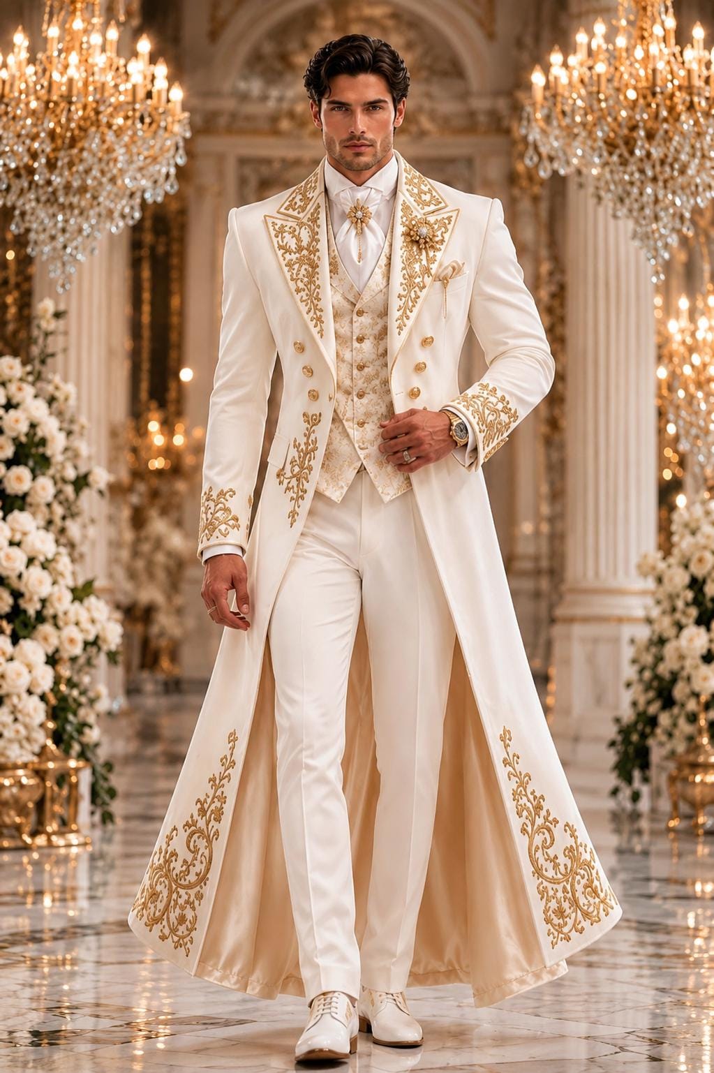 Baroque Mens Jacket - Etsy