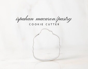 Ispahan Macaron/French Pastry/Hamburger Cookie Cutter - Custom Cutters - Sugar Cookies - Baking- French Macarons - French Pastry