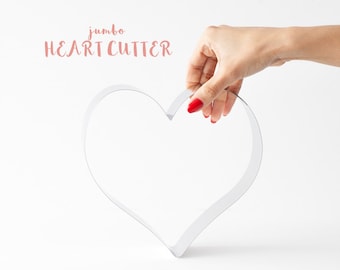Heart Cookie Cutter 8"