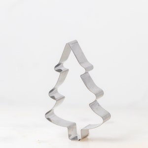 Tree, Christmas, Holiday Cookie Cutter 4 Stainless Steel Custom Cookies Christmas, Holidays, image 3