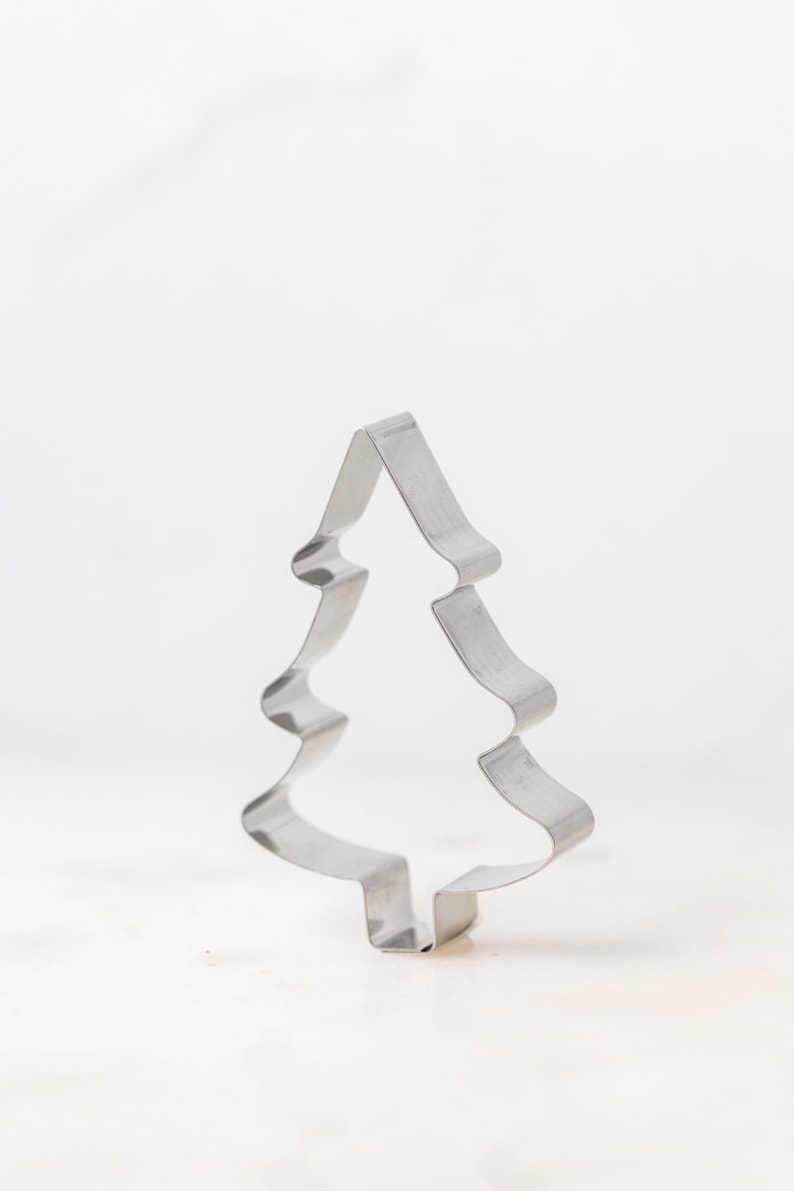 Tree, Christmas, Holiday Cookie Cutter 4 Stainless Steel Custom Cookies Christmas, Holidays, image 3