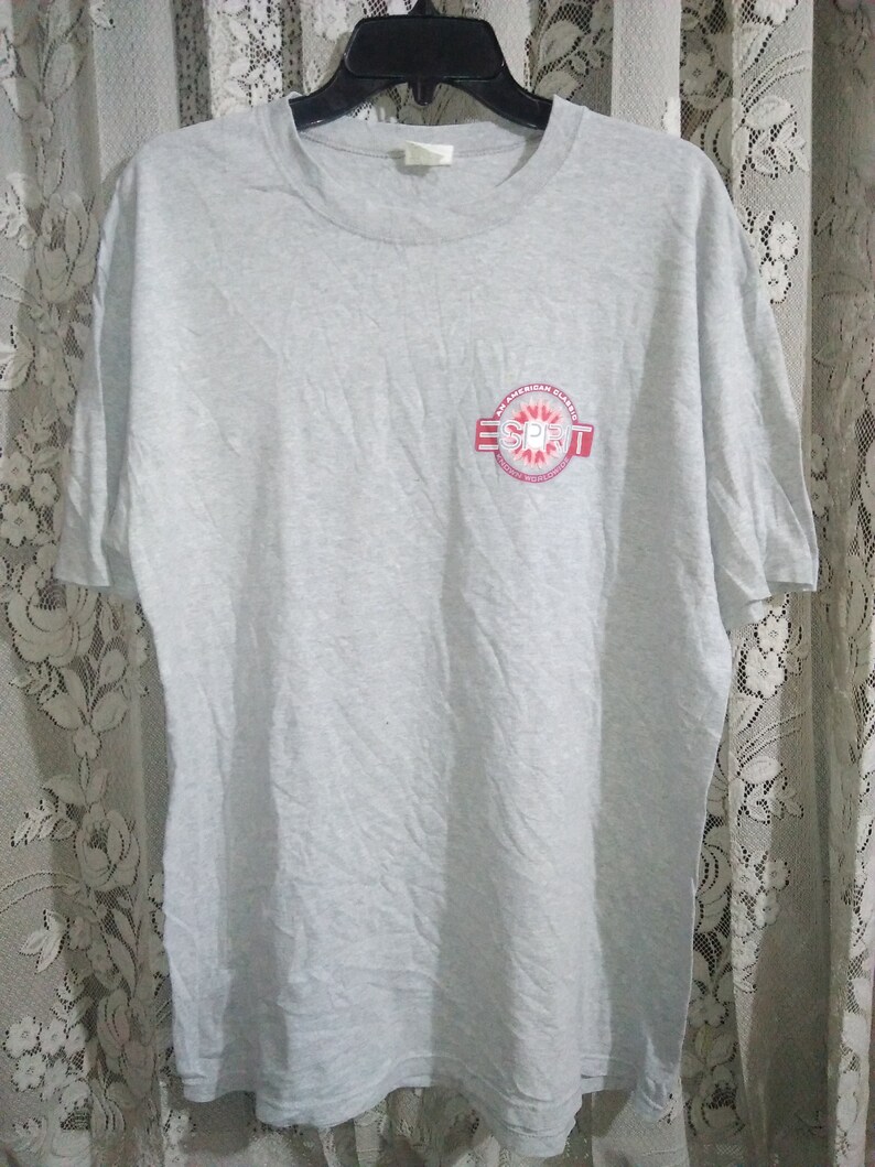 Authentic Vintage Esprit TShirt Made In Usa Etsy