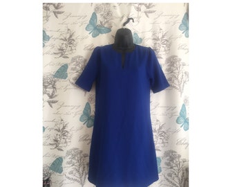 blue shift dress for wedding